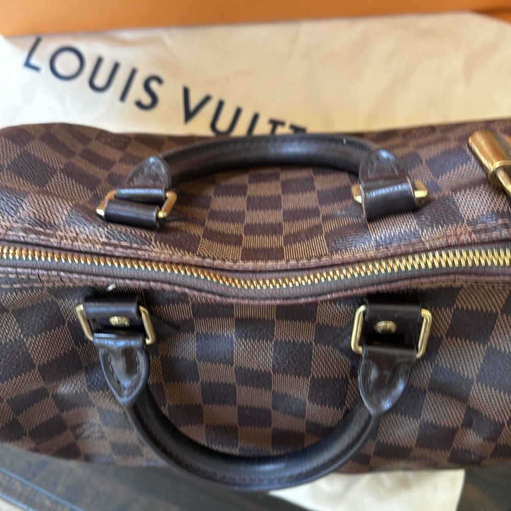 Louis Vuitton Speedy 25 with Shoulder strap - Picture 6 of 16